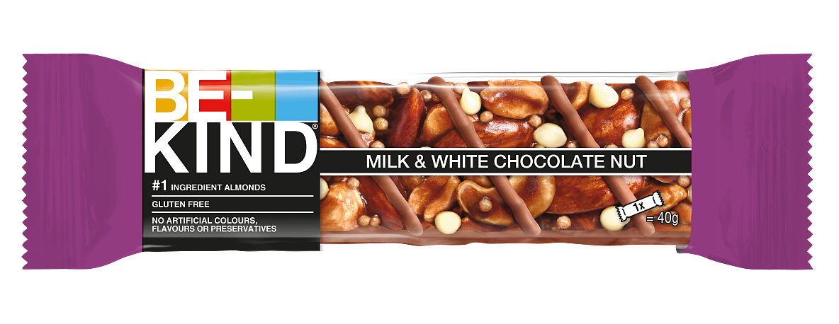 BE-KIND Milk & White Chocolate Nut Riegel