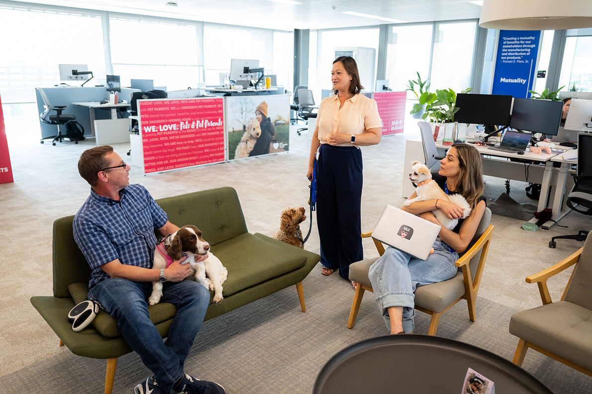 Pets at work bei Mars in London