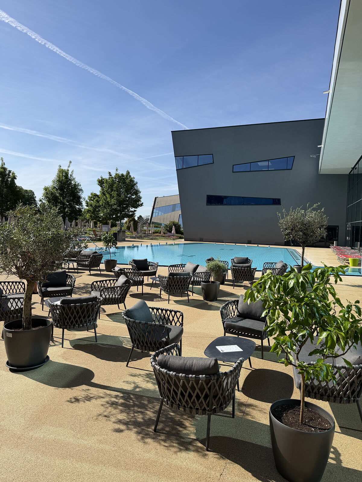 Sommer Lounge in der Therme Wien