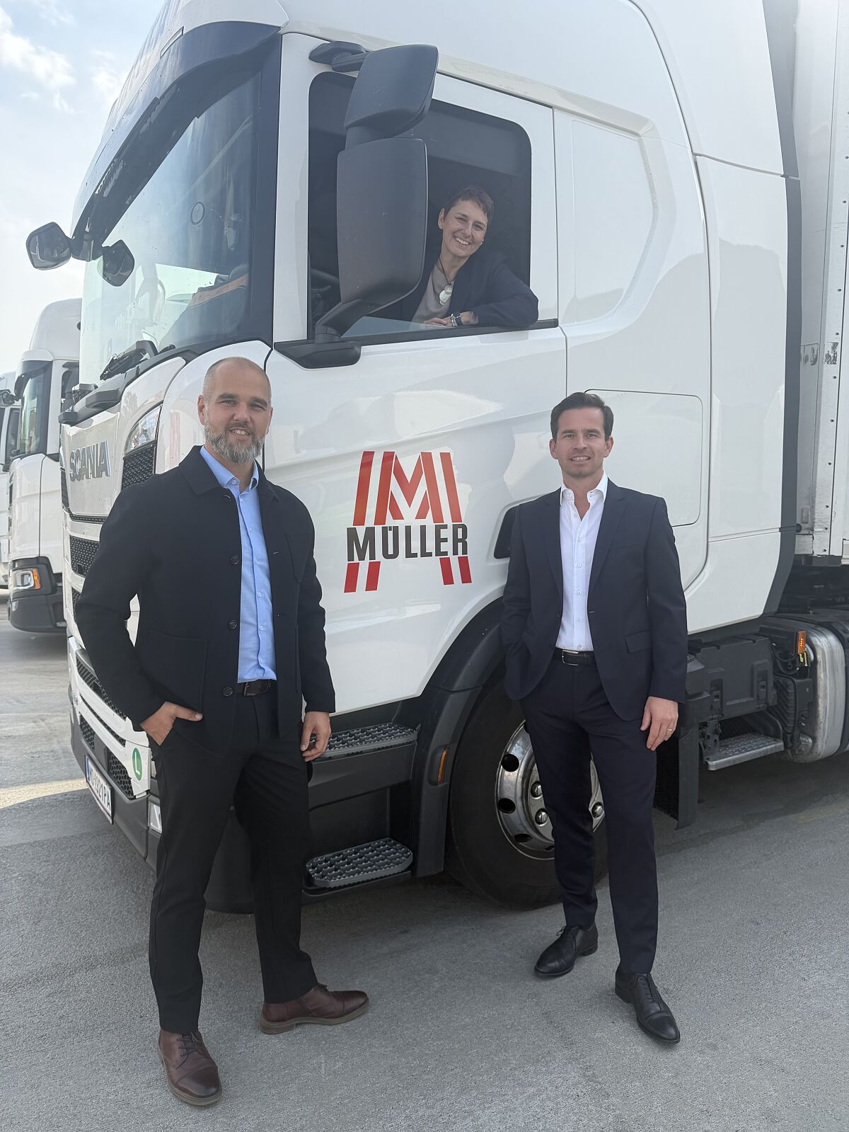 Die neue Geschäftsführung von Müller Transporte