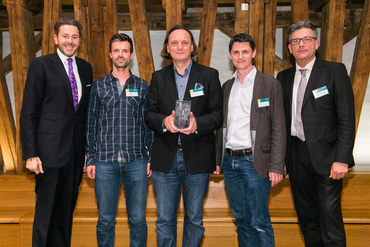 Verleihung des  Microsoft Zukunftspreises 2016 an myVeeta  