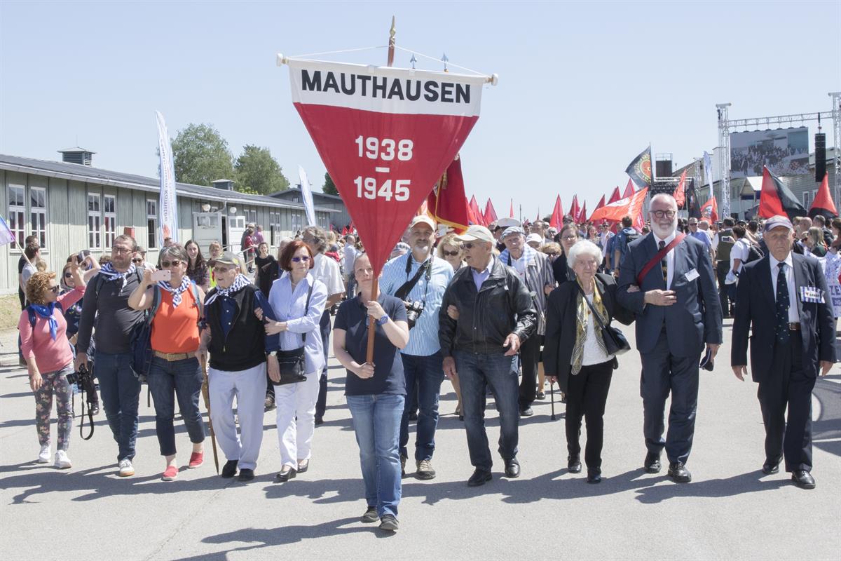Gedenk- und Befreiungsfeier in der Gedenkstätte KZ Mauthausen