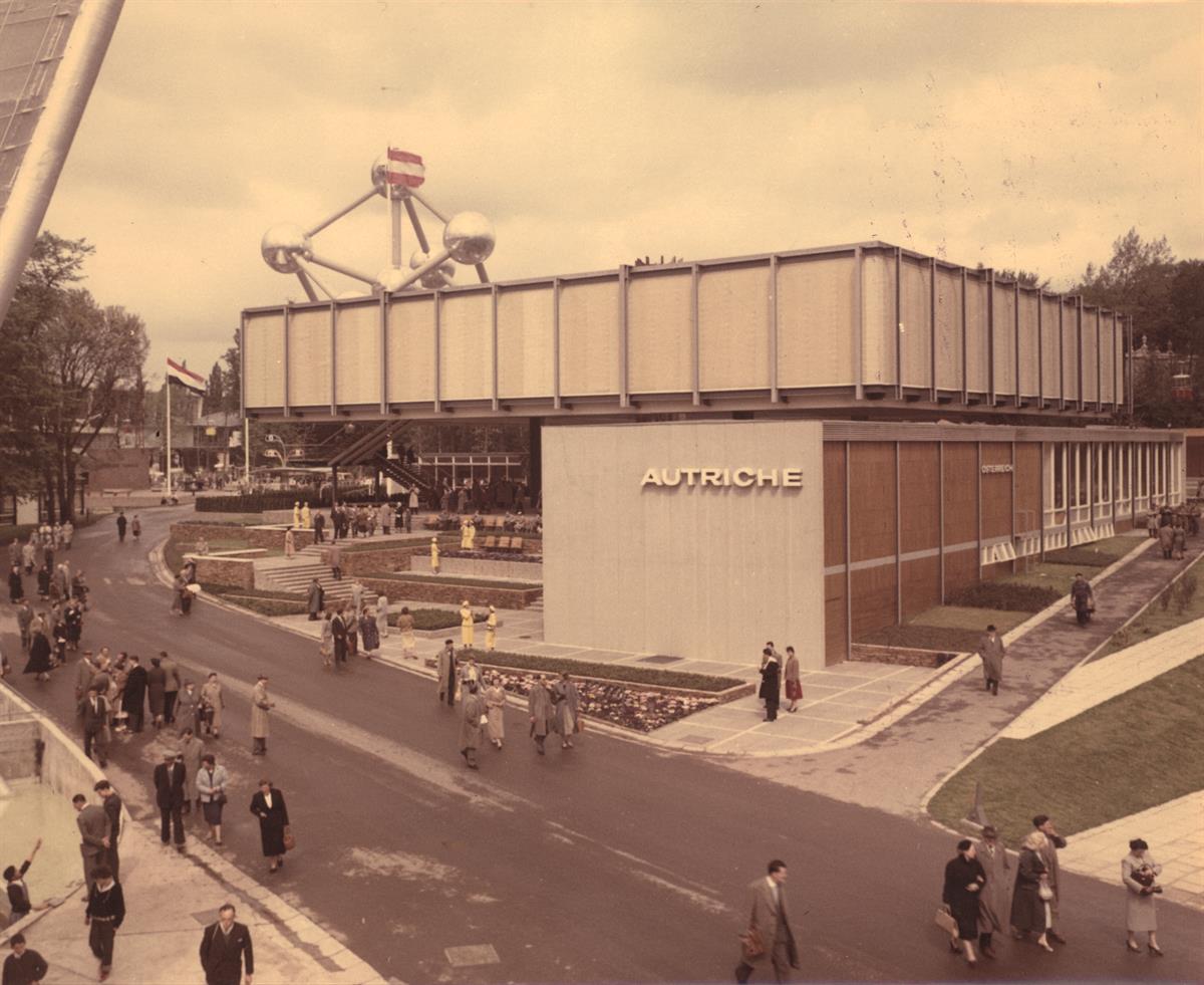 Österreich Pavillon Expo Brüssel 1958