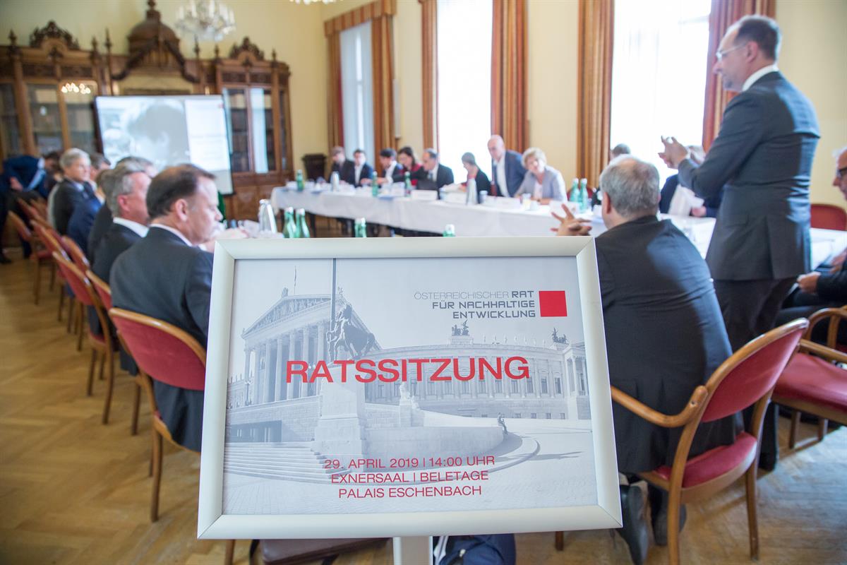 Die erste Ratssitzung des Österreichischen Rats für Nachhaltige Entwicklung
