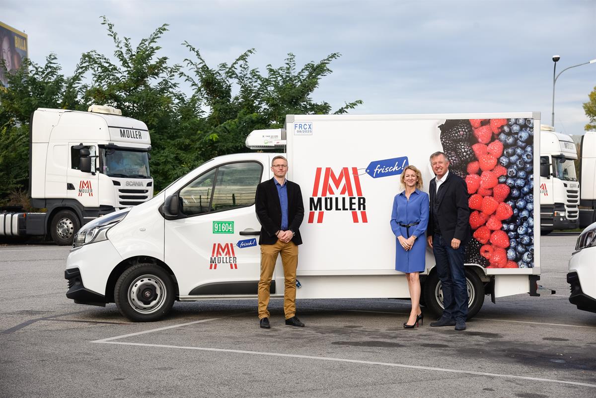 „Müller frisch!“ – Müller Transporte startet mit neuer Frischdienst-Logistik