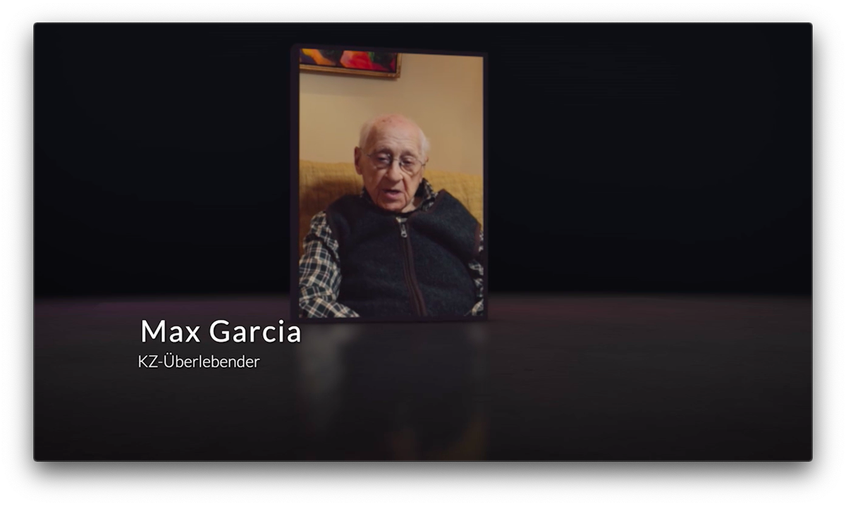 Max Garcia, KZ-Überlebender