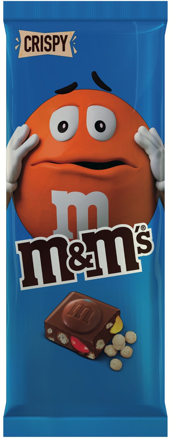 M&Ms® Schokoladetafel Crispy 150g