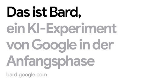 Google Bard jetzt auch in Österreich verfügbar