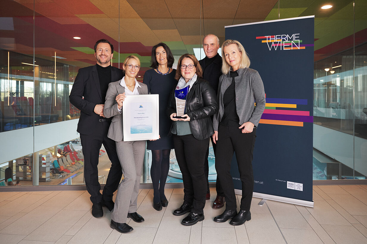 Therme Wien gewinnt Marketing Award