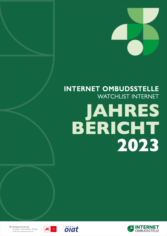 Jahresbericht 2023 der Internet Ombudsstelle
