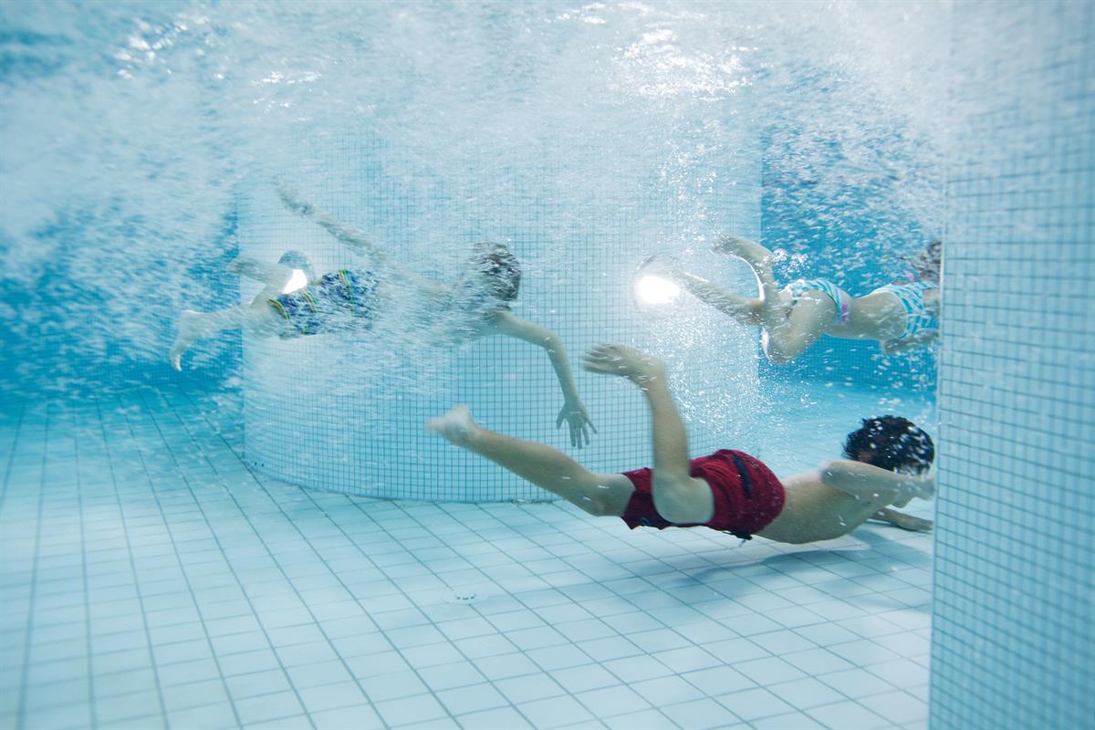 Tauchprogramm in der Therme Wien