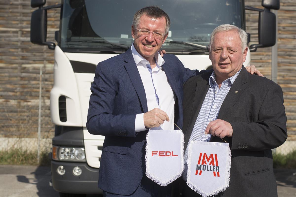 Fritz Müller und Johann Fedl gründen die Fedl Kühl-Logistik GmbH