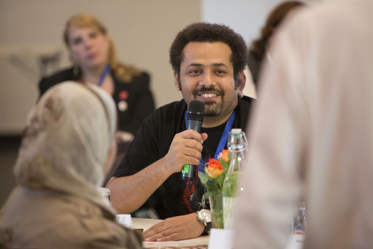 Wael Abbas beim Tag des Respekts in Wien