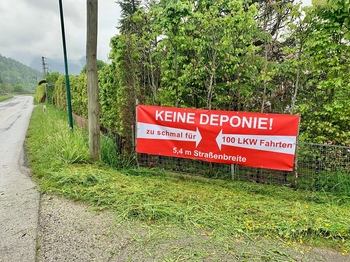 Bürgerinitiative kämpft weiter gegen geplante Deponie in Strobl_2