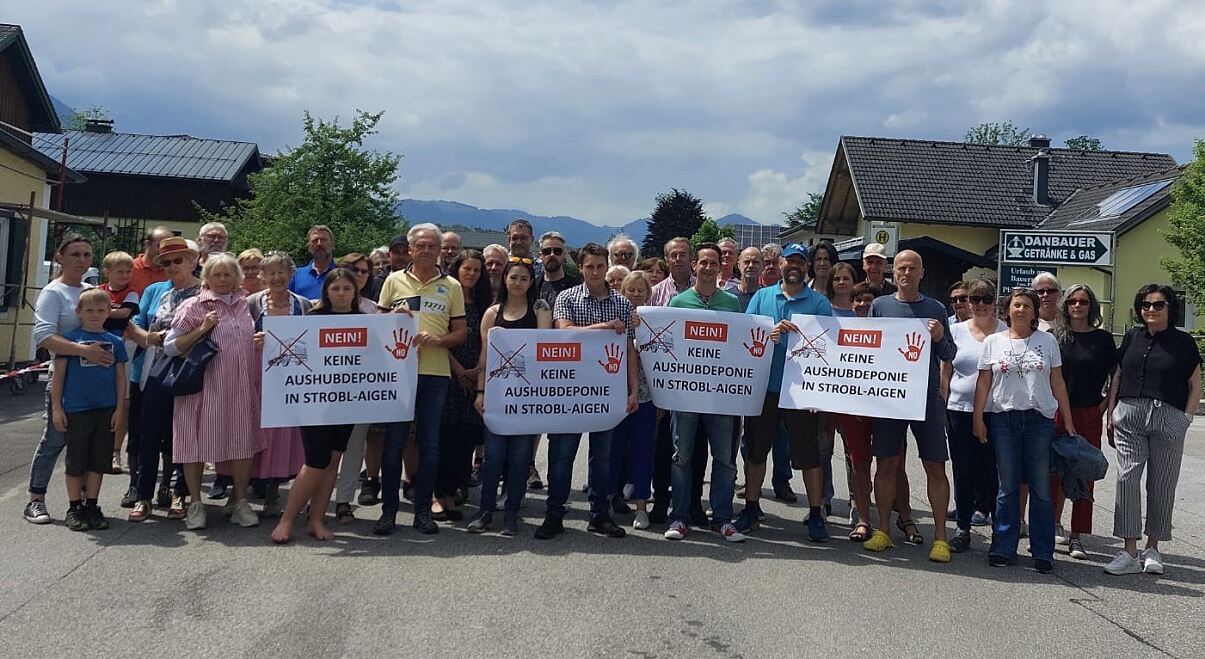 Bürgerinitiative kämpft weiter gegen geplante Deponie in Strobl_3