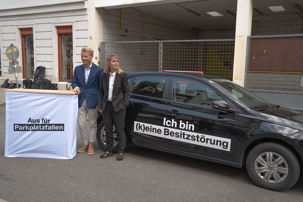 Pressekonferenz Parkplatzfalle