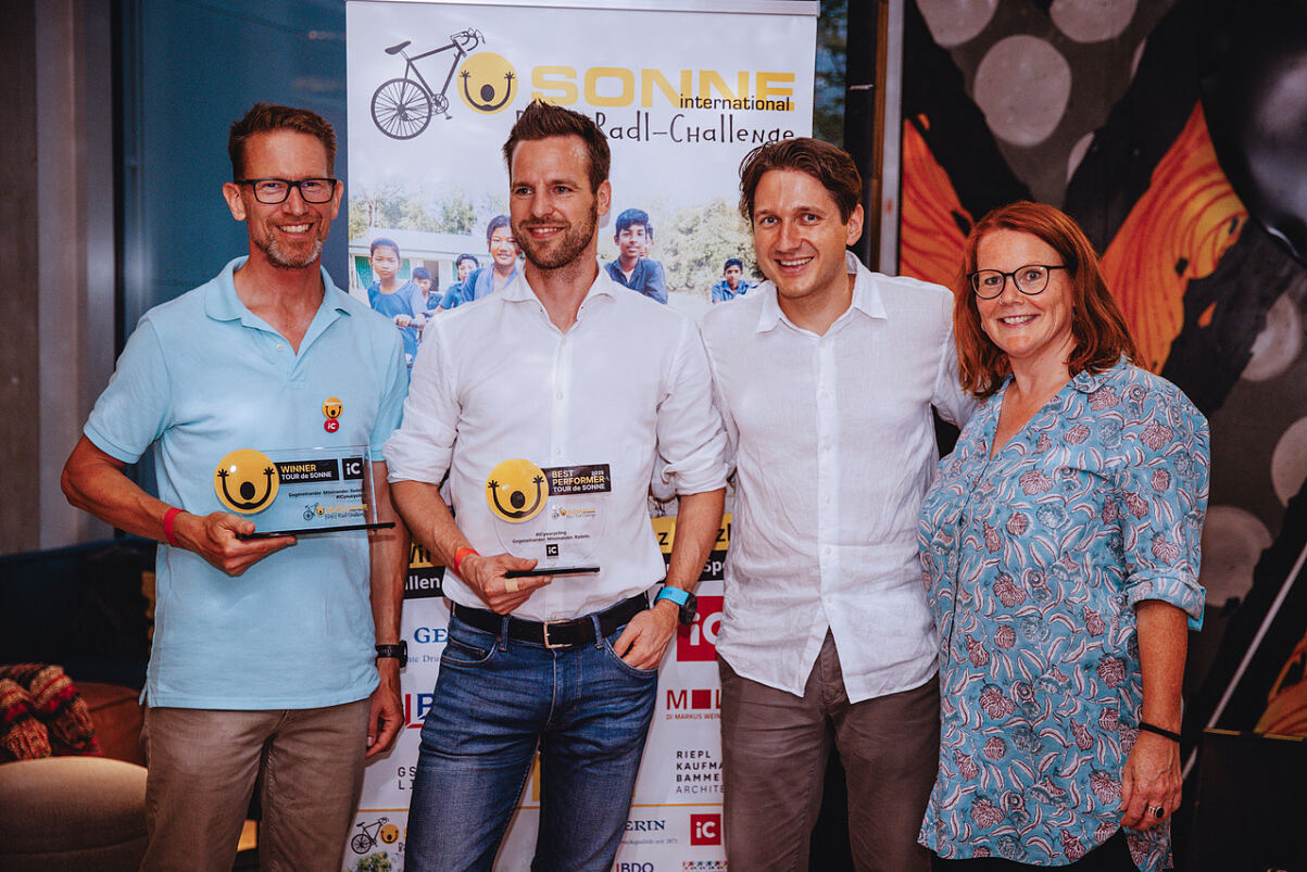 Bines Radl-Challenge 2025 für SONNE-International