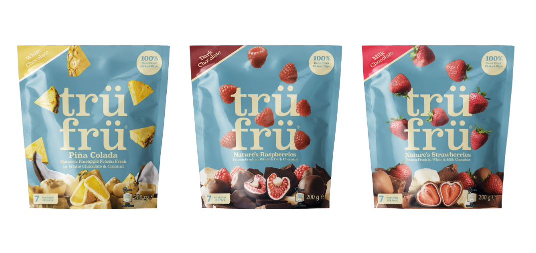 Trü Frü in drei erfrischenden Sorten