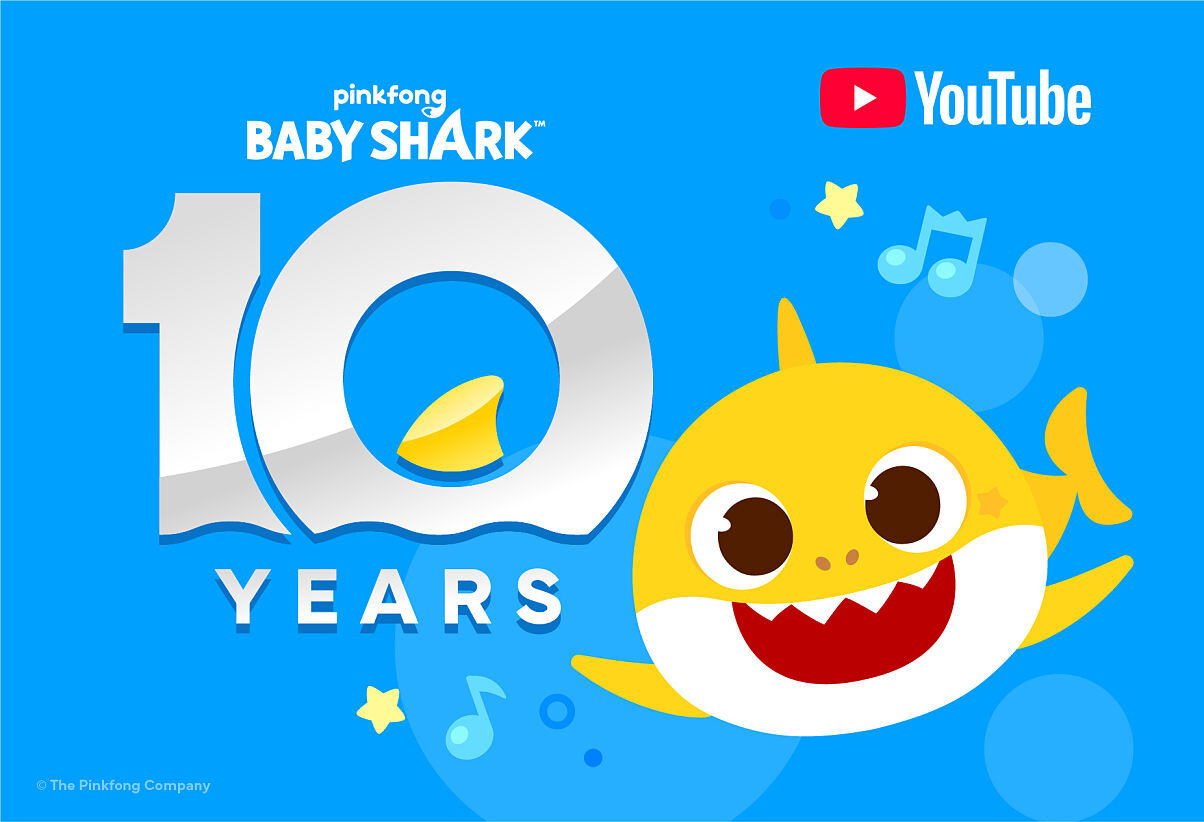 Baby Shark 10-jähriges Jubiläum