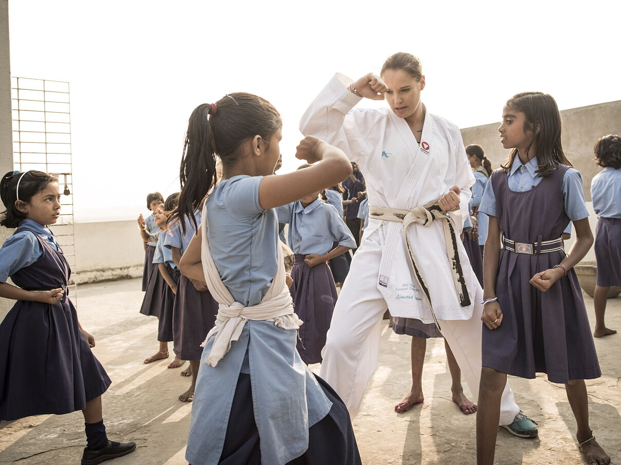 Mit Karate zu mehr Selbstvertrauen