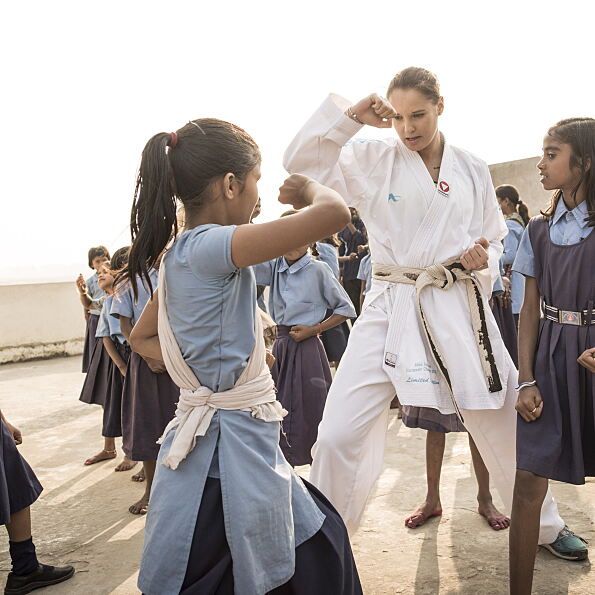 Mit Karate zu mehr Selbstvertrauen