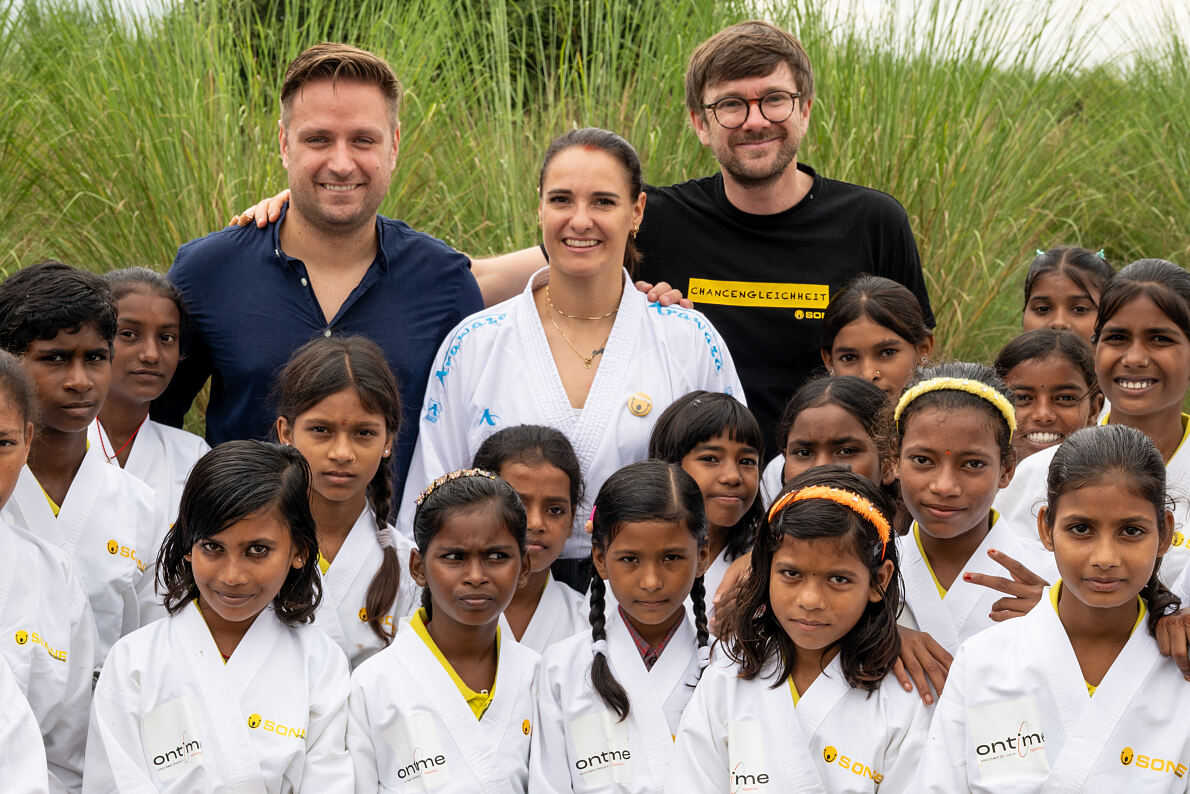Dream Team von SONNE-International in Indien