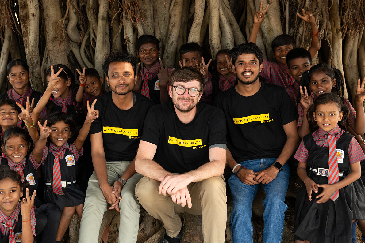 SONNE-Team in Indien