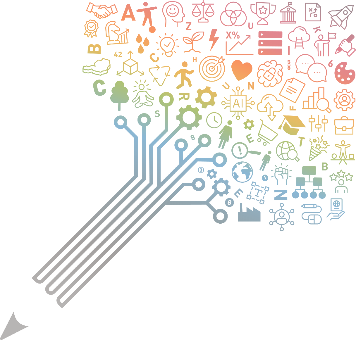 Zukunft schreiben: Logo