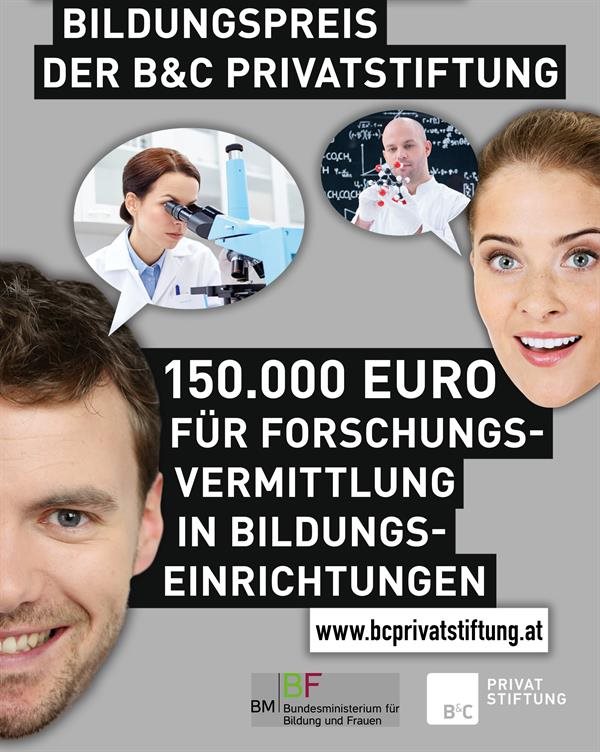 Bildungspreis der B&C Privatstiftung